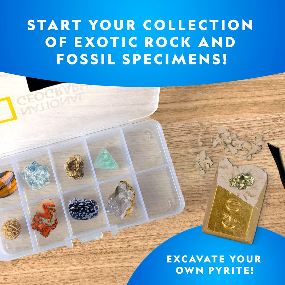 National Geographic Mega Earth Science Kit Experiments - Science Museum Shop