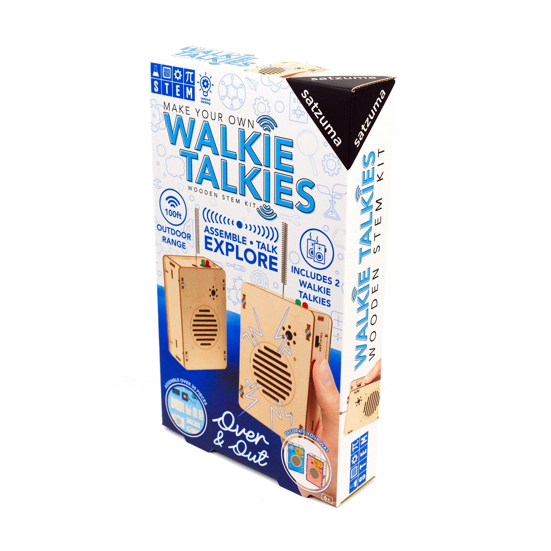 Science Museum Make Your Own Walkie Talkies Kit