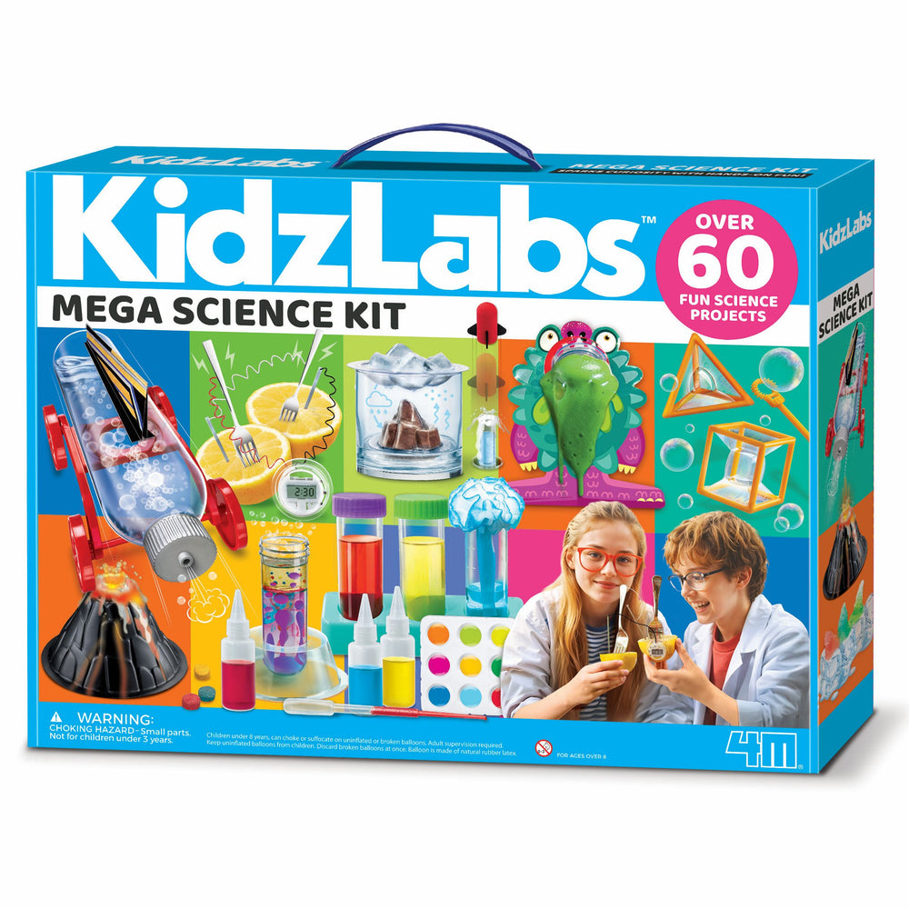 KidzLabs Mega Science Kit Experiments - Science Museum Shop