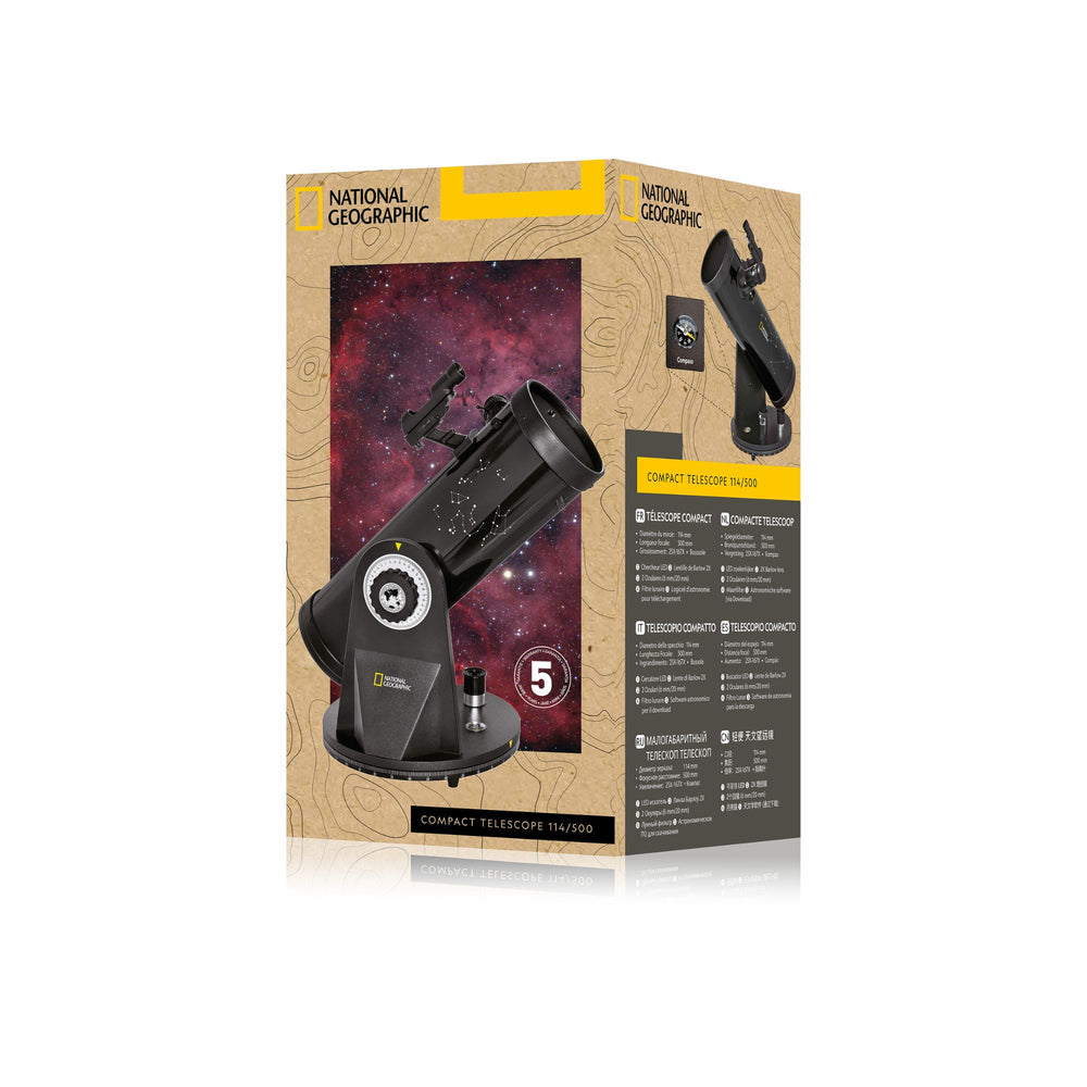 National Geographic 114/500 Compact Telescope Scientific Instruments - Science Museum Shop