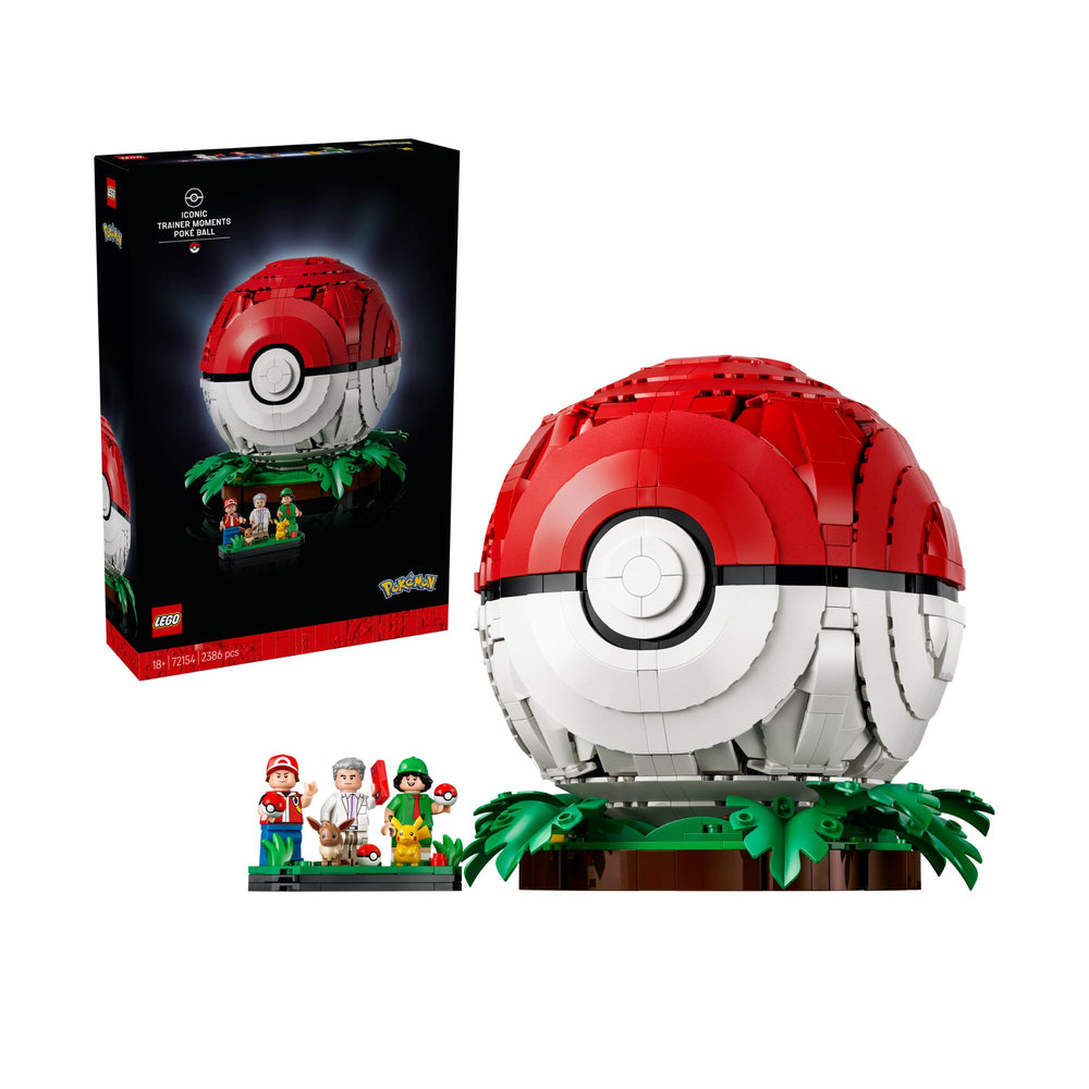 LEGO Pokémon Iconic Trainer Moments Poké Ball Lego/CityBrix - Science Museum Shop