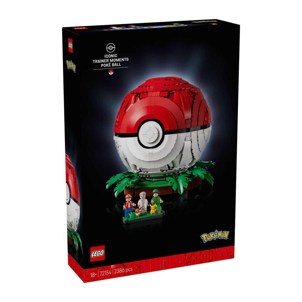 LEGO Pokémon Iconic Trainer Moments Poké Ball Lego/CityBrix - Science Museum Shop