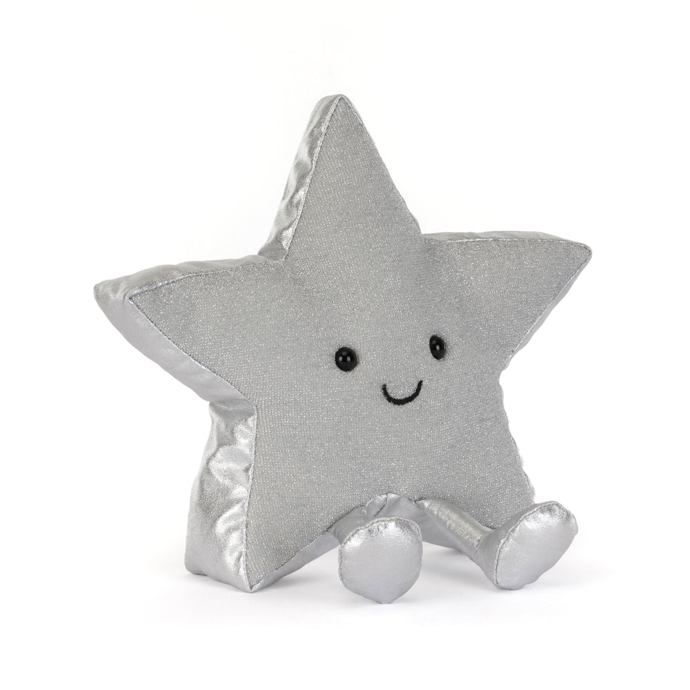 Jellycat Amuseables Silver Star Soft Toys - Science Museum Shop