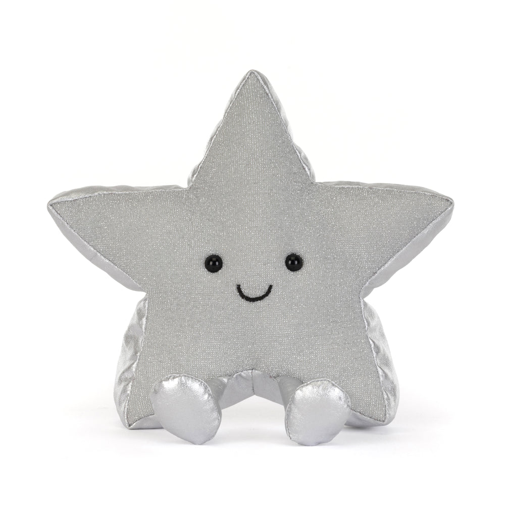 Jellycat Amuseables Silver Star Soft Toys - Science Museum Shop