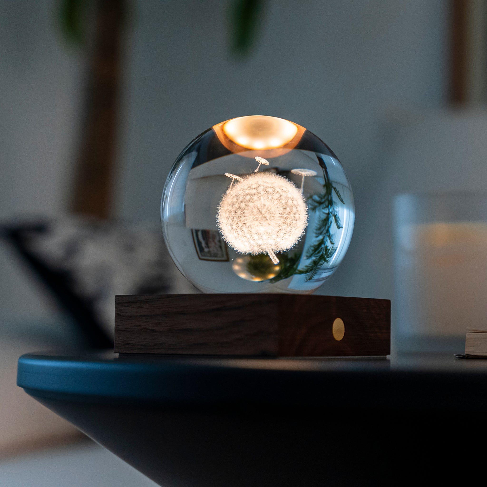 Gingko Design Amber Light 3D Laser - Dandelion Home Tech - Science Museum Shop