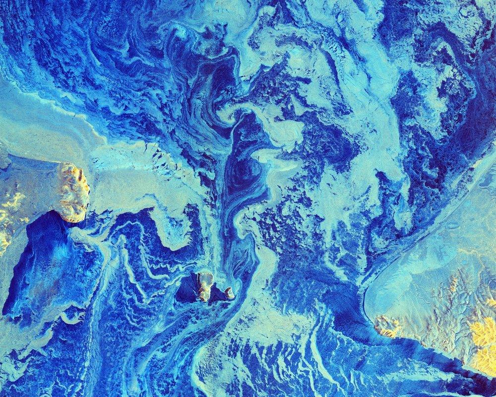 Bering ESA x TAMMAM Silk Scarf Textile Accessories - Science Museum Shop