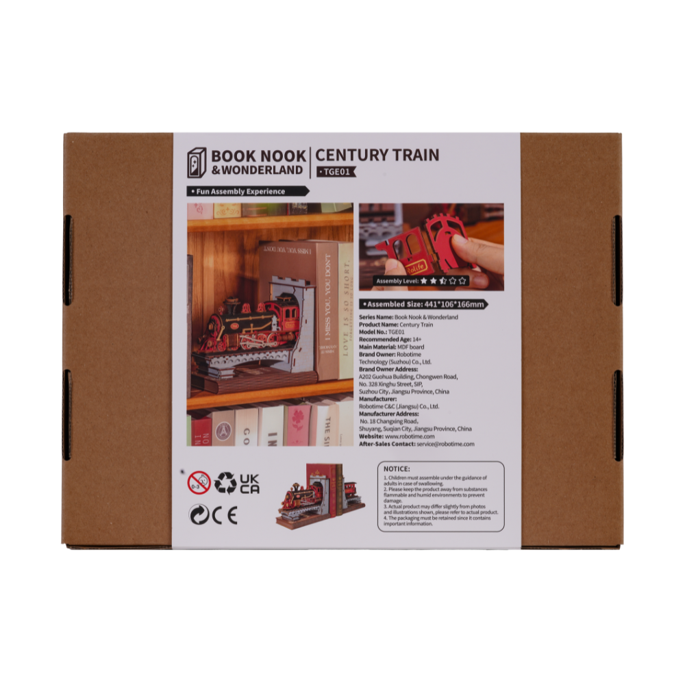 Kit Book Nook & Wonderland Century Train Kits - Science Museum Shop