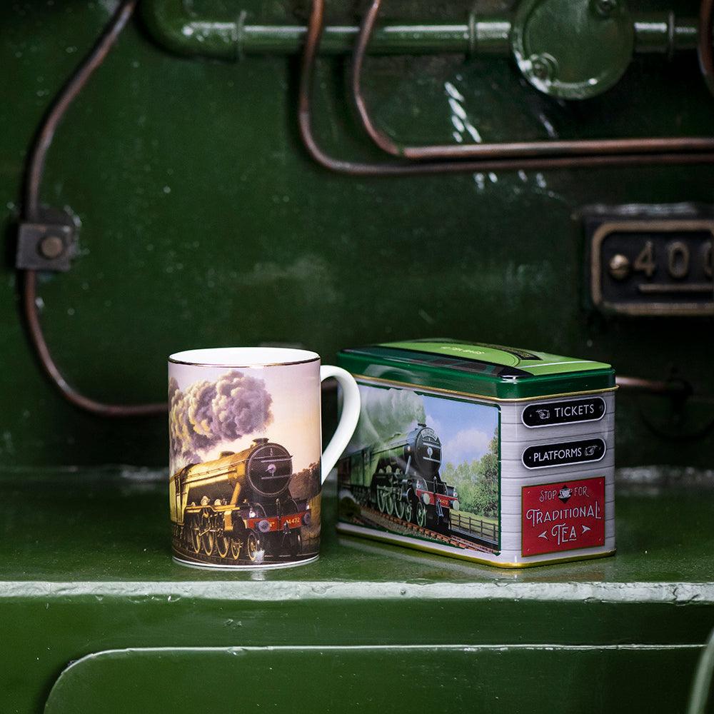 Flying Scotsman English Breakfast Tea And Tin Drink - Science Museum Shop