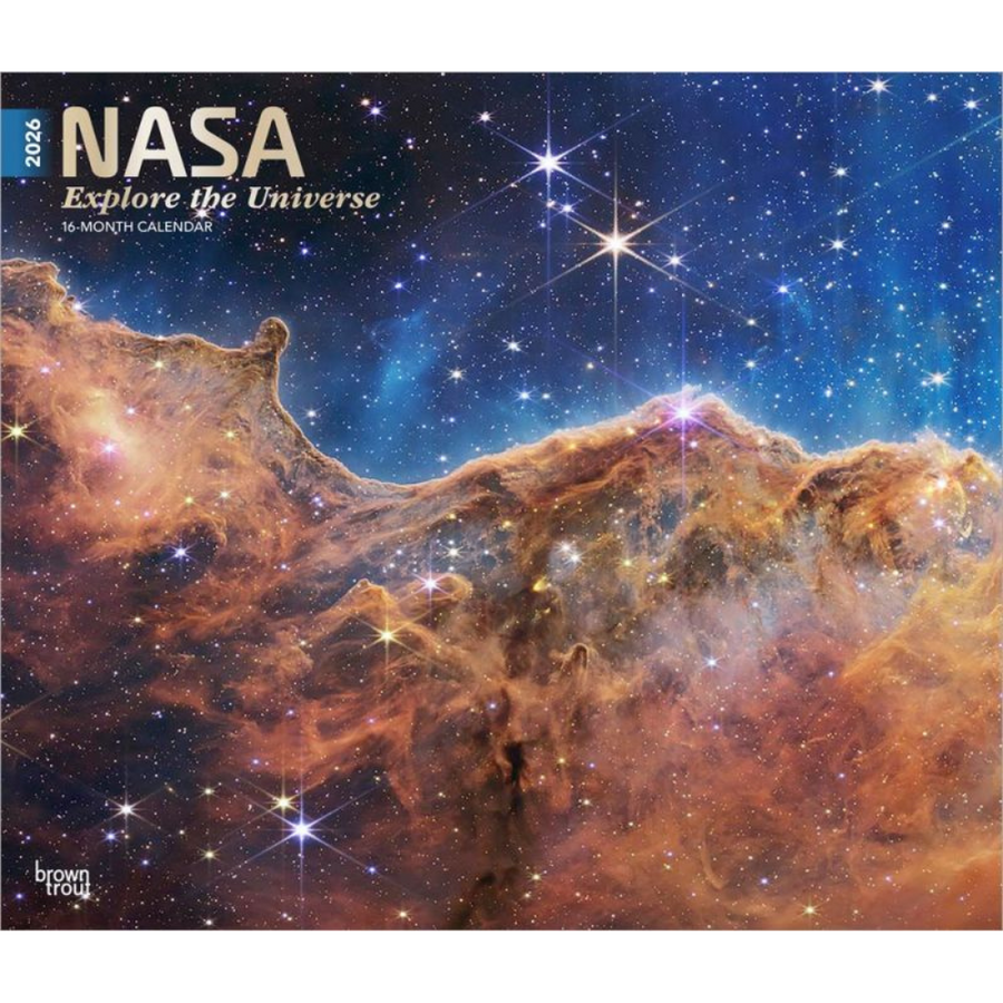 NASA Explore the Universe Calendar 2026 Calendars - Science Museum Shop