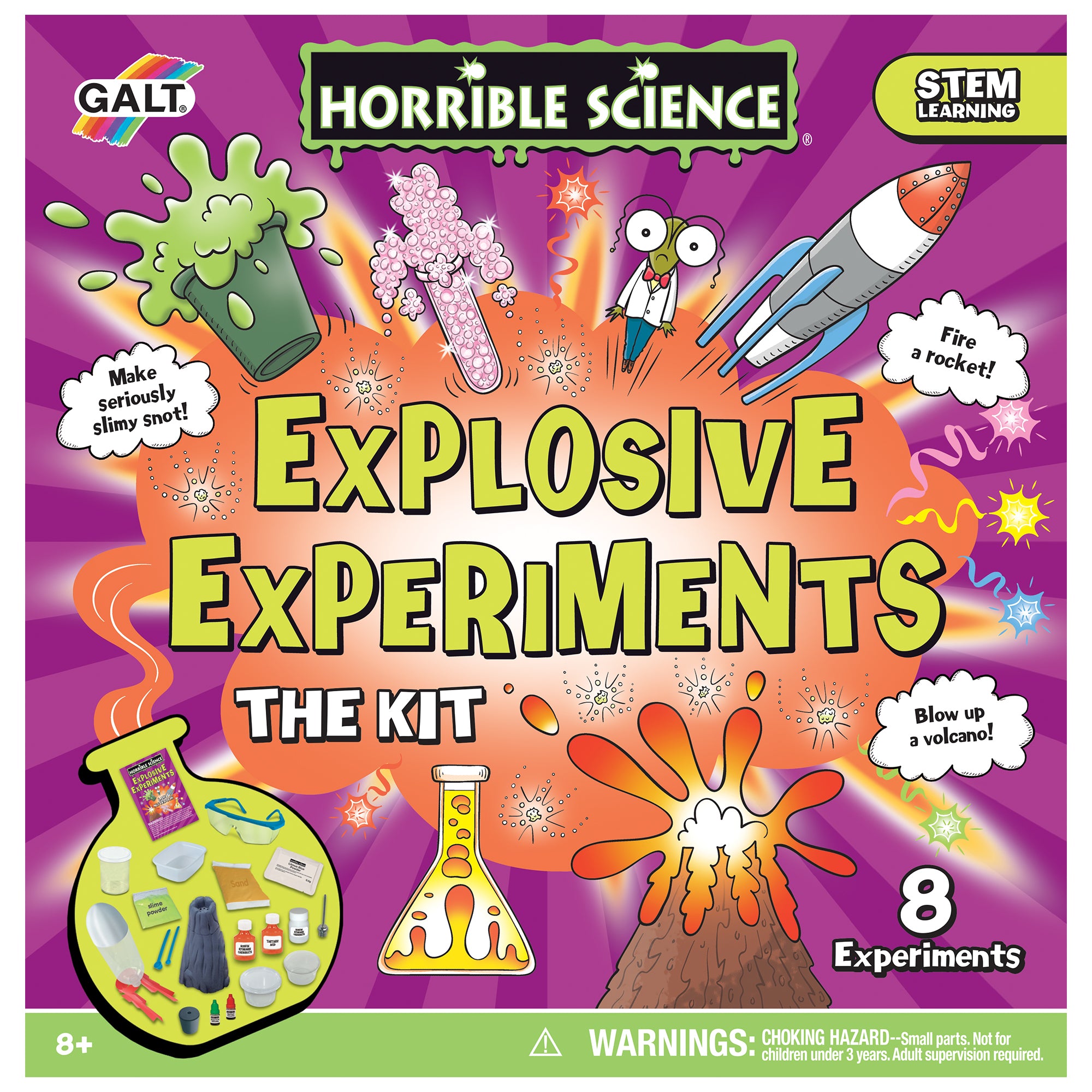 Explosive Science Experiments Kit | Horrible Science | Science Museum Shop