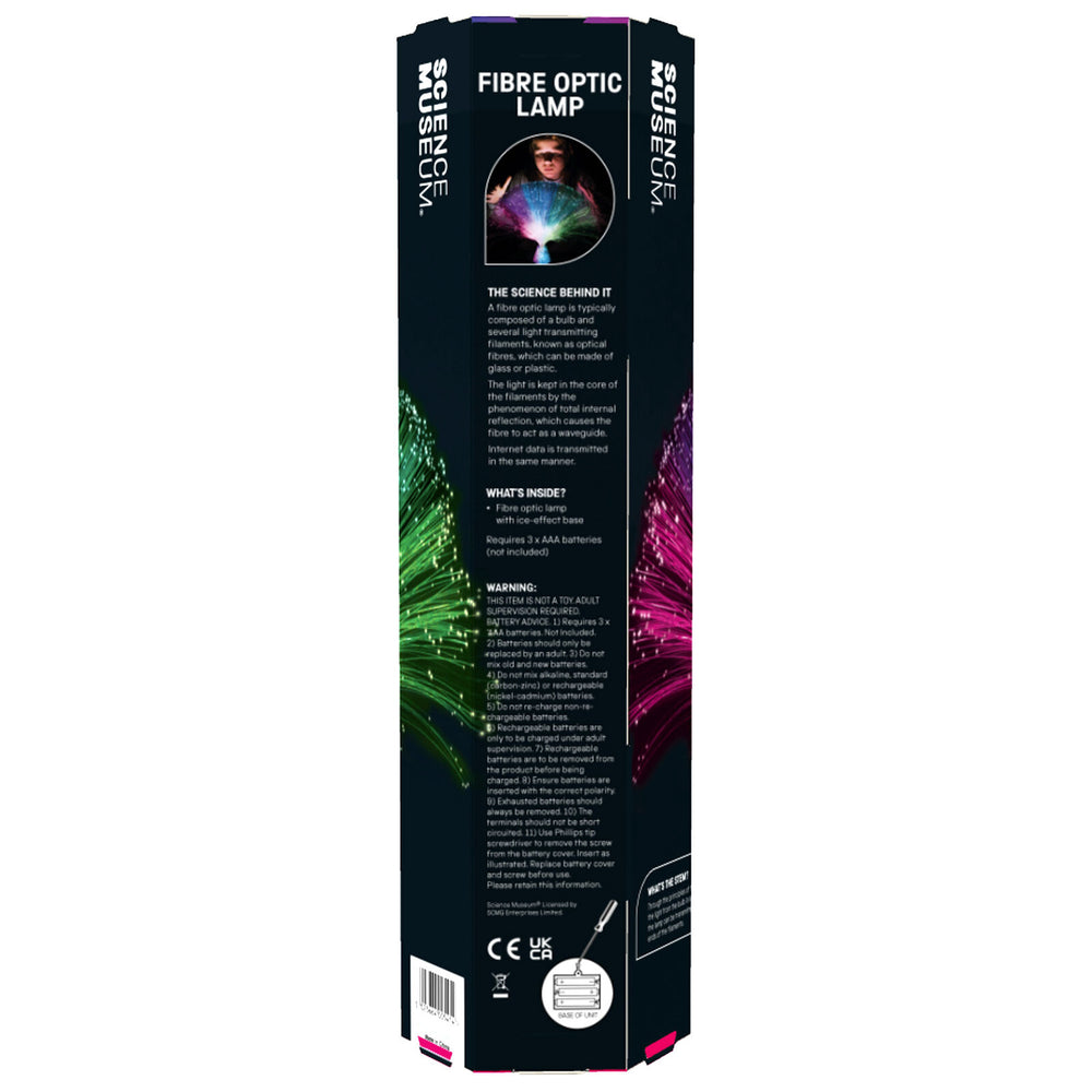 Science Museum Fibre Optic Lamp Lighting & Lamps - Science Museum Shop
