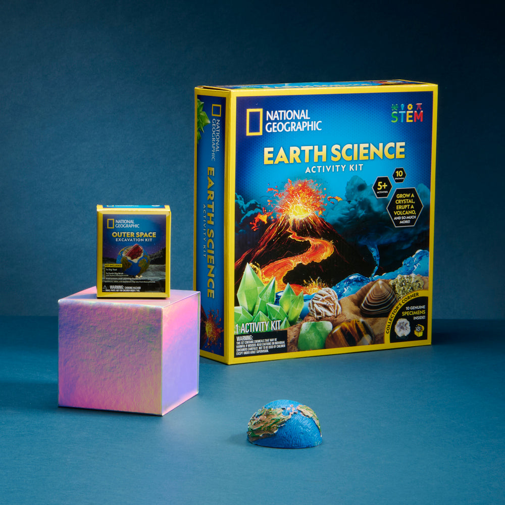 National Geographic Mega Earth Science Kit Experiments - Science Museum Shop