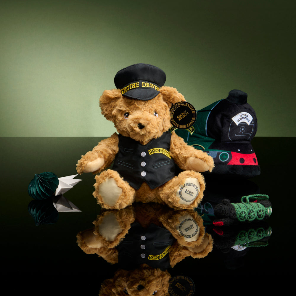 National Railway Museum Flying Scotsman Slippers for Kids Clothing - Science Museum Shop