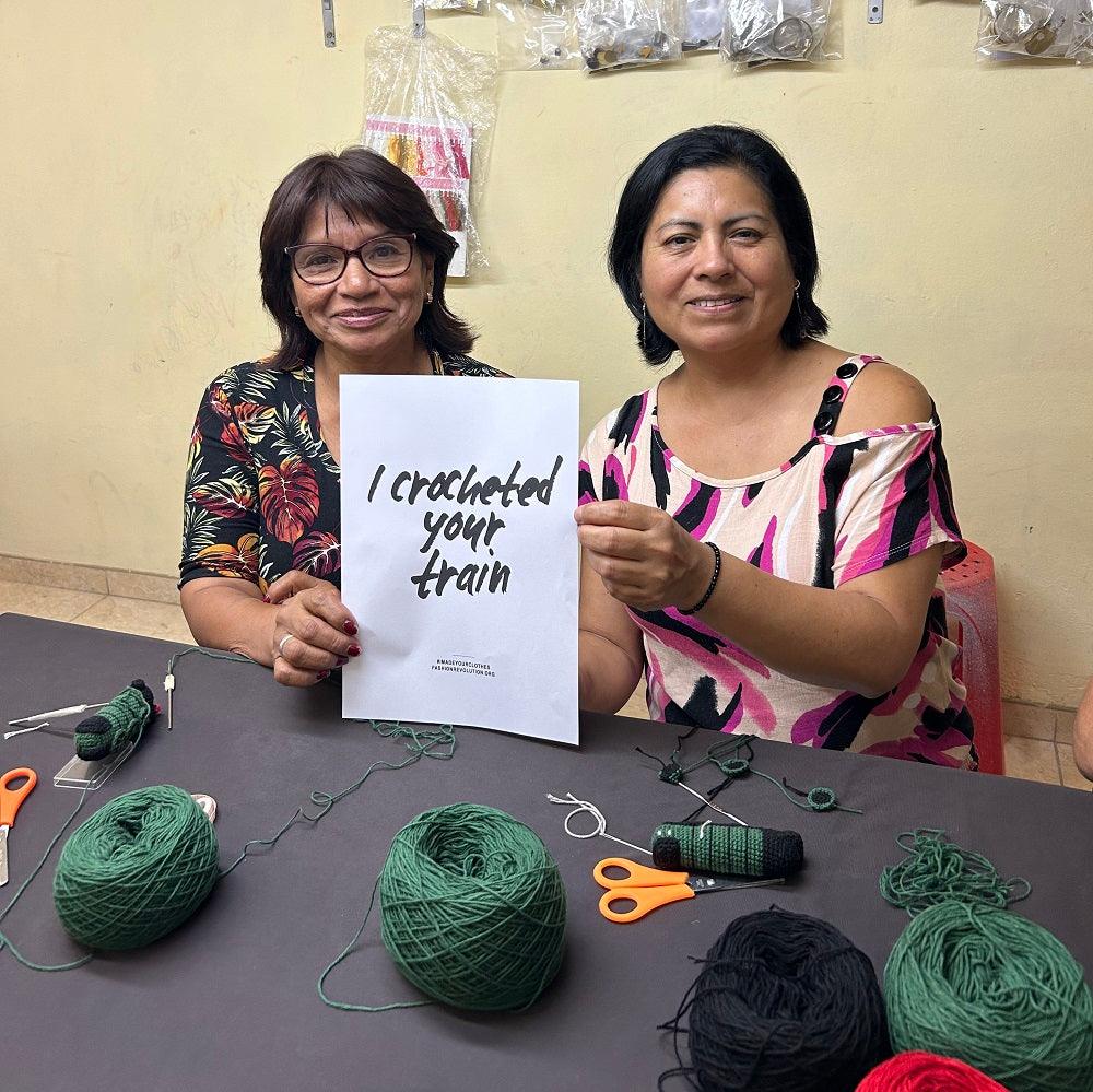 National Railway Museum Flying Scotsman Crocheted Decoration Decoration - Science Museum Shop