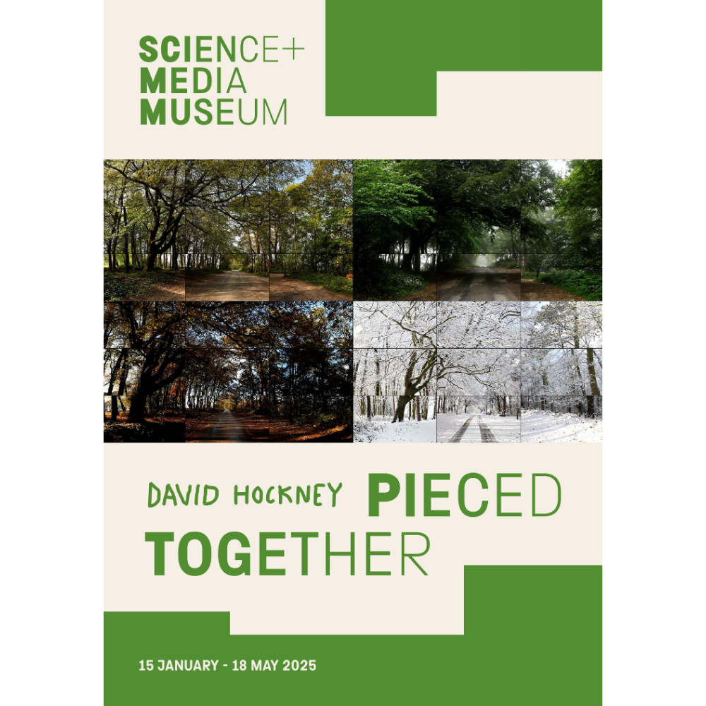 Science and Media Museum David Hockney: Pieced Together Four Seasons Poster