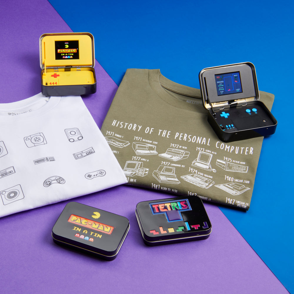 Arcade In A Tin: Tetris Edition Games - Science Museum Shop