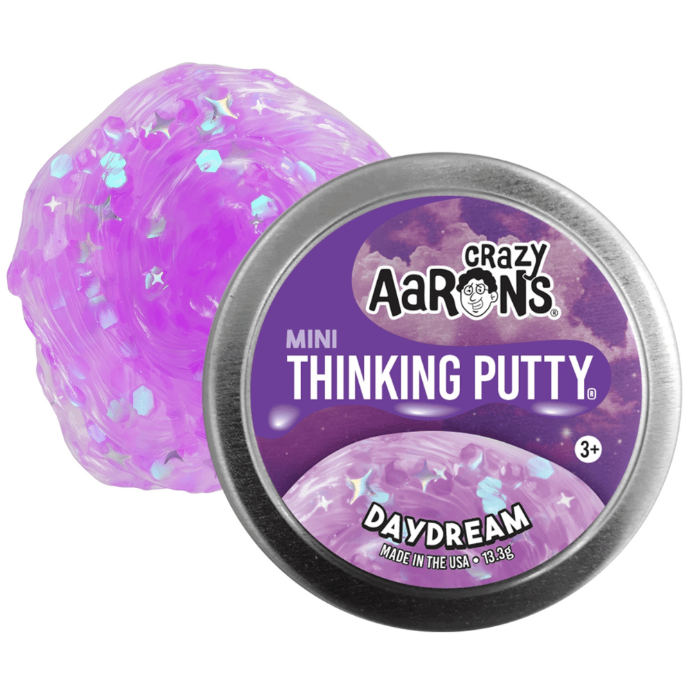 Crazy Aarons Thinking Putty Mini Tins Set of 4 Flex & Stretch - Science Museum Shop