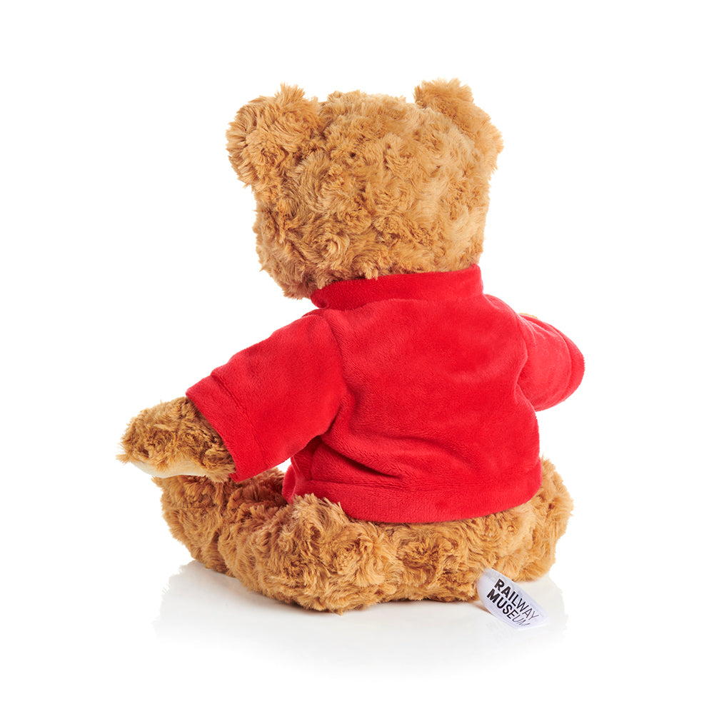 National Railway Museum Railway 200 Plush Bear Soft Toys - Science Museum Shop