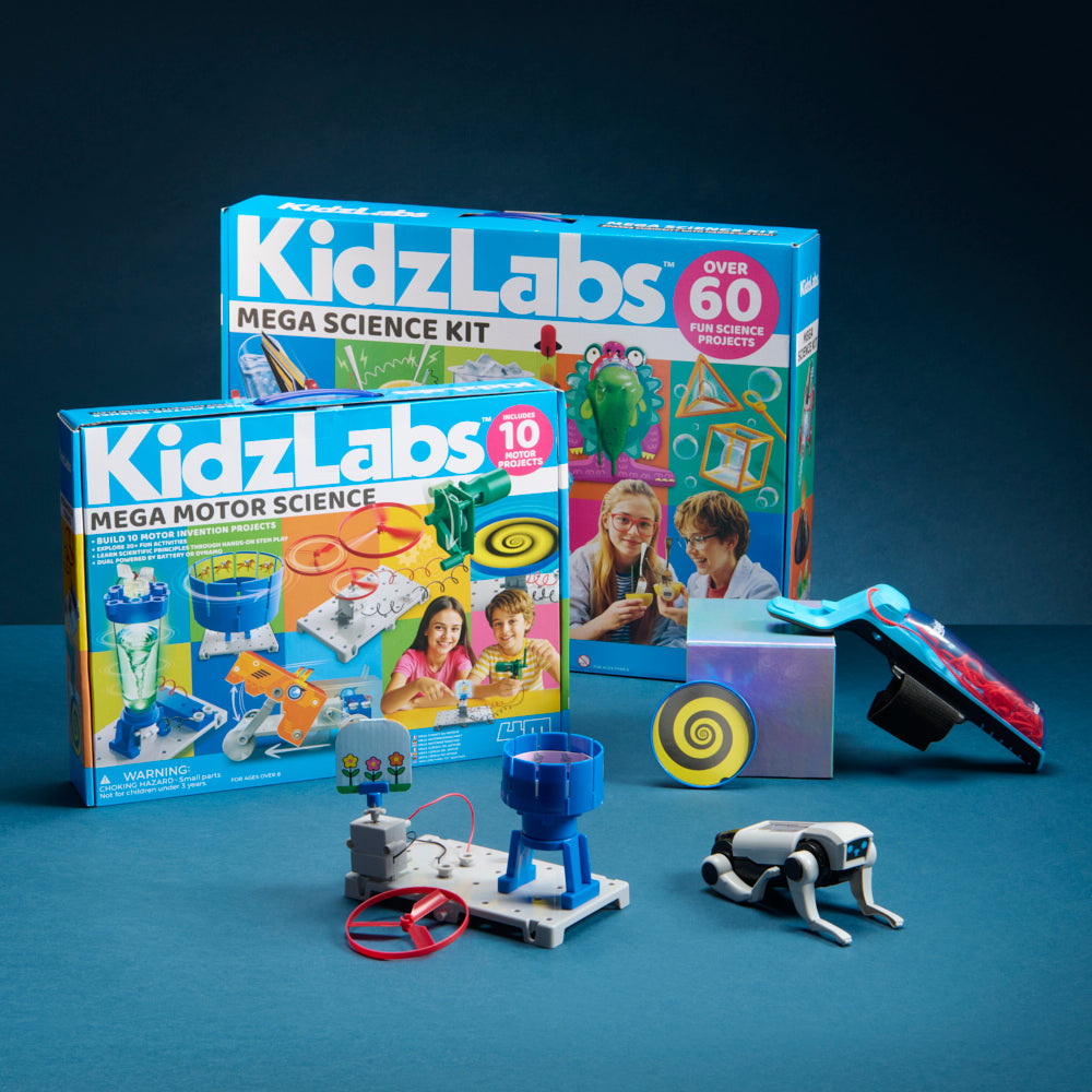KidzLabs Mega Motor Science Kit Experiments - Science Museum Shop