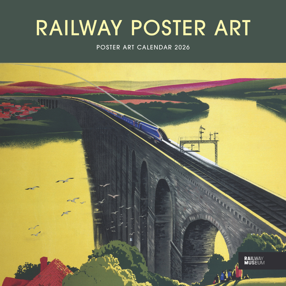 National Railway Museum Poster Art Calendar 2026 Calendars - Science Museum Shop