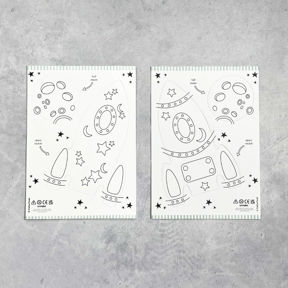 Make Your Own Rocket Craft Kit Set of 3 Art/Craft Kits - Science Museum Shop