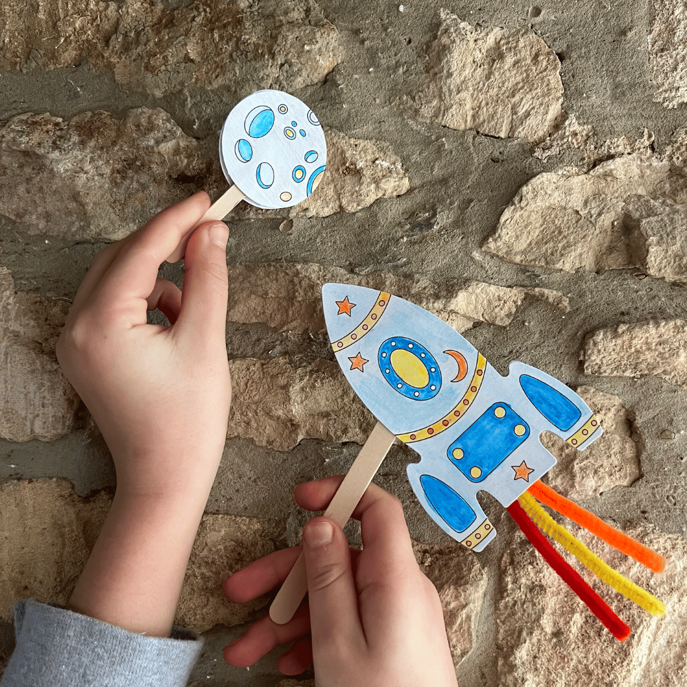 Craf Roket Make Your Own Rocket Craft Kit Set of 3 | Science Museum Shop