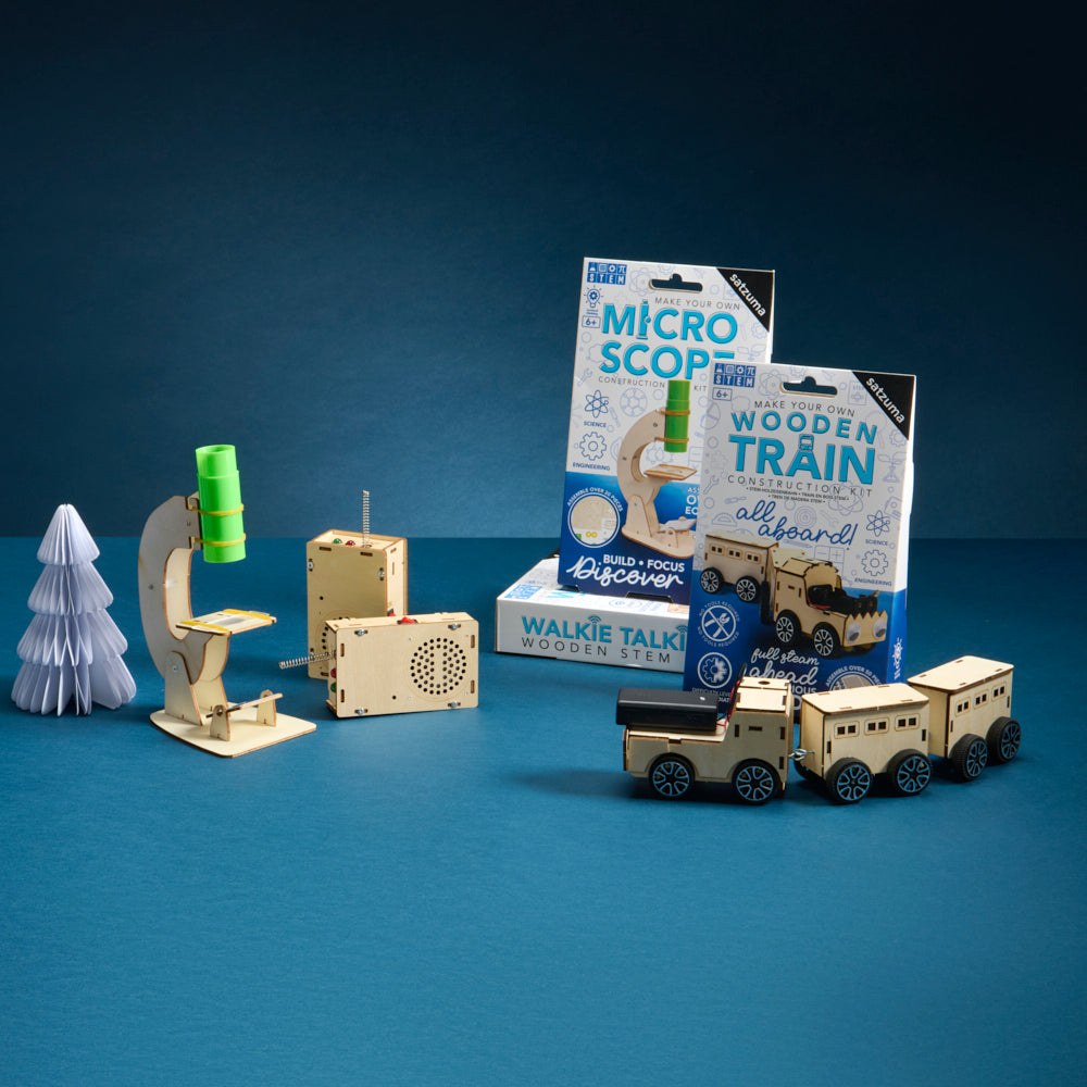 Make Your Own Wooden Train Kits - Science Museum Shop