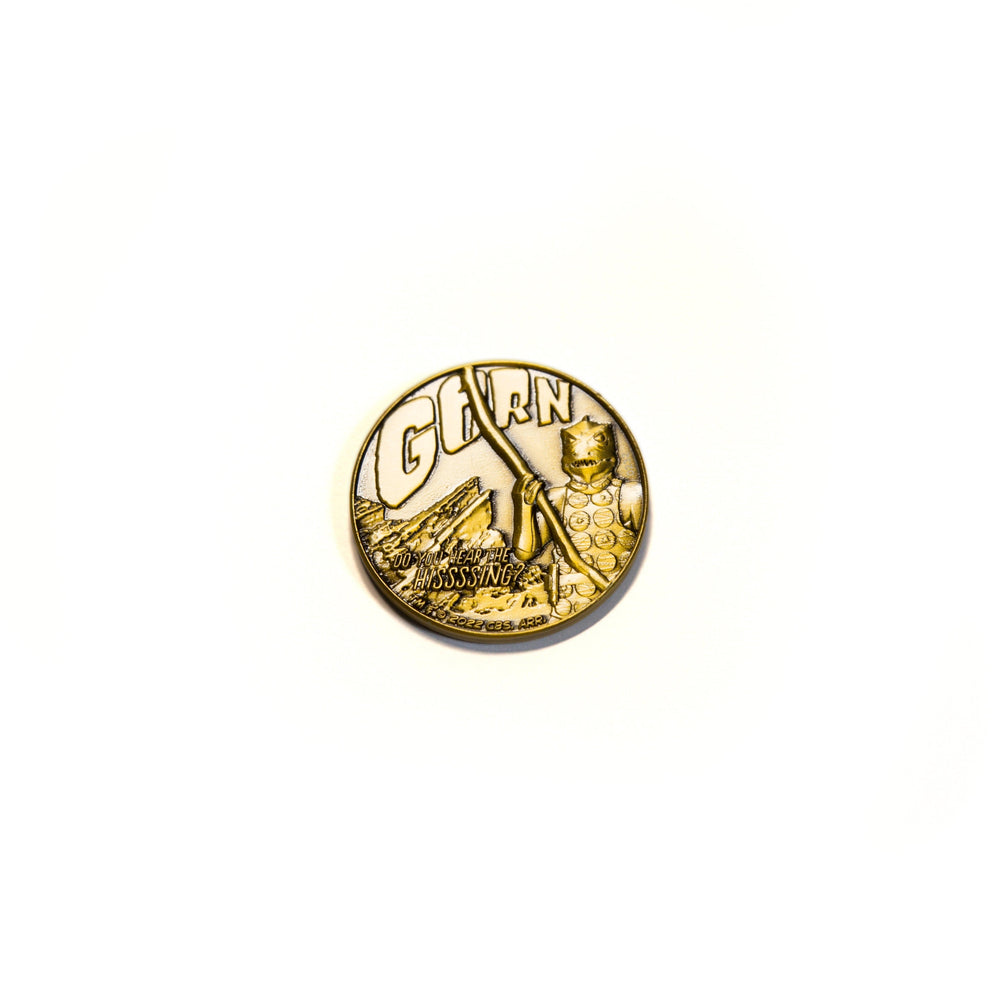 Science Museum Star Trek Collectible Coin - Antique Gold Edition Other Stationery - Science Museum Shop