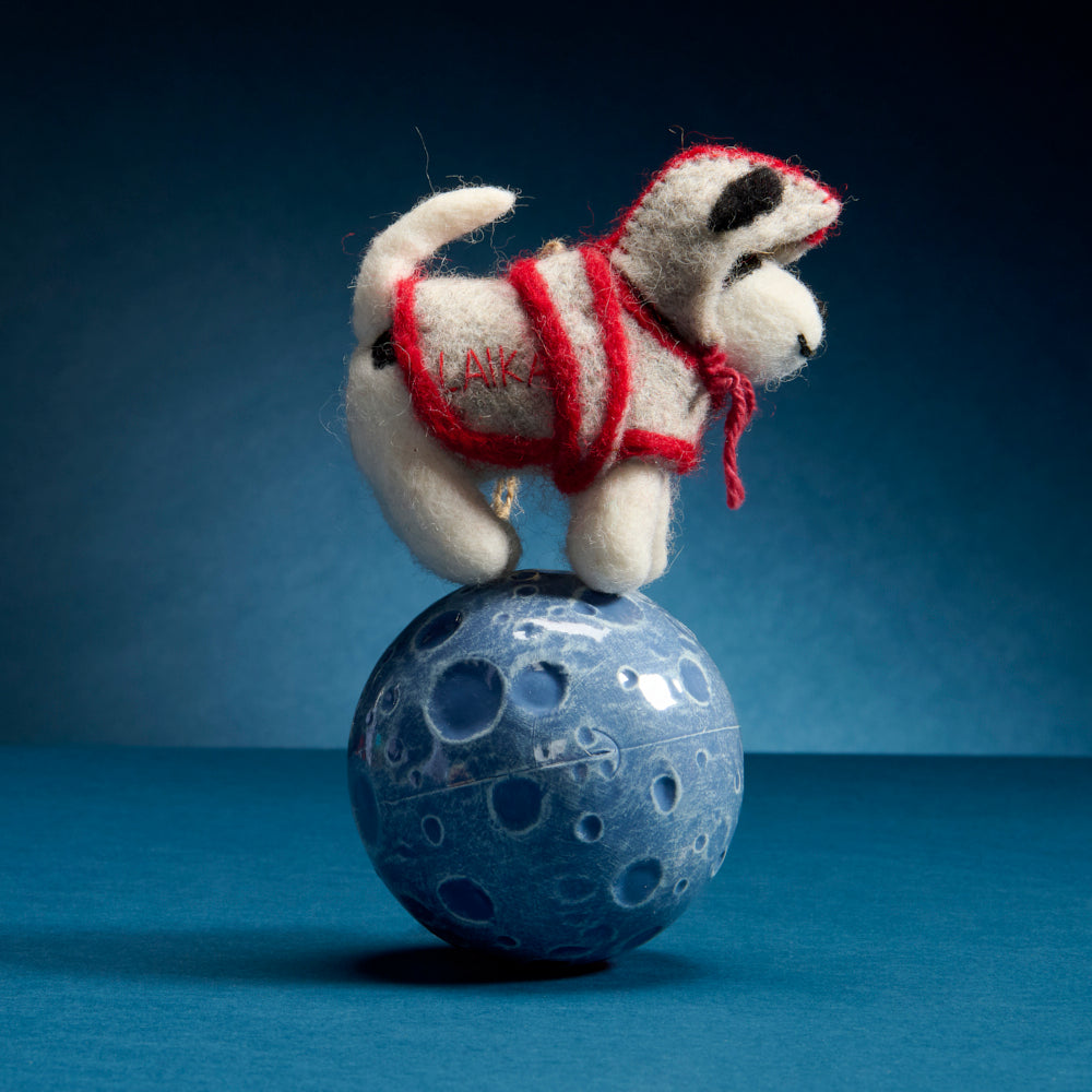 Science Museum Laika Dec Felt Decoration - Science Museum Shop
