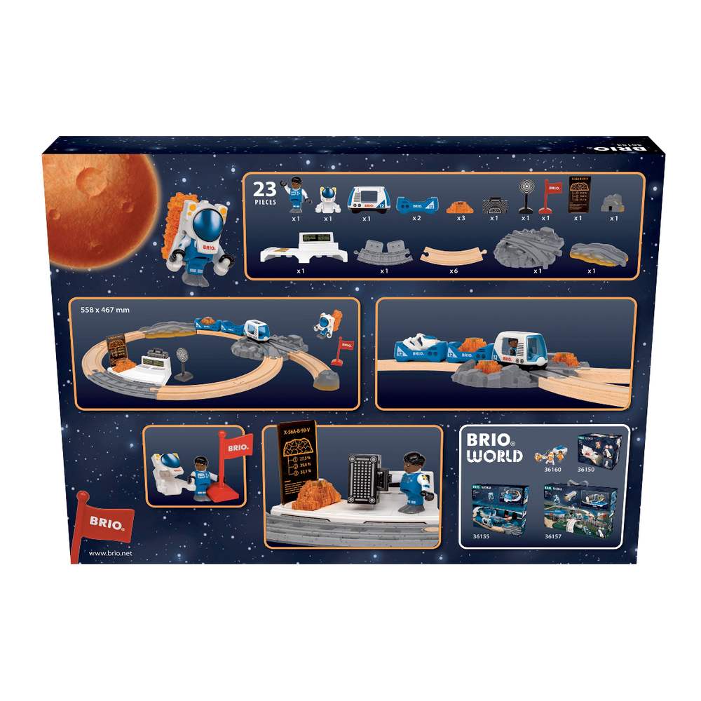 BRIO Space Exploration Set Kids Railways Models - Science Museum Shop