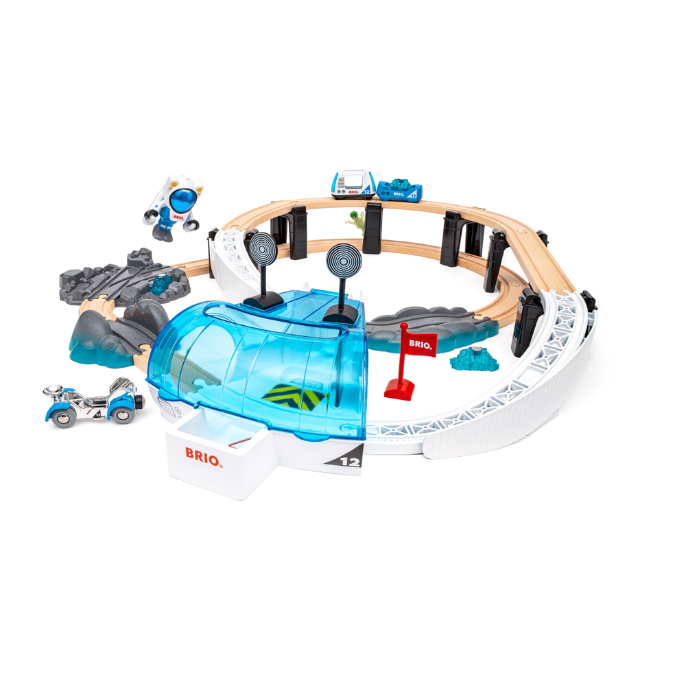 BRIO Space Station Set Kids Railways Models - Science Museum Shop