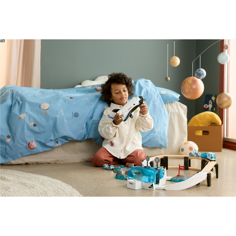 BRIO Space Station Set Kids Railways Models - Science Museum Shop