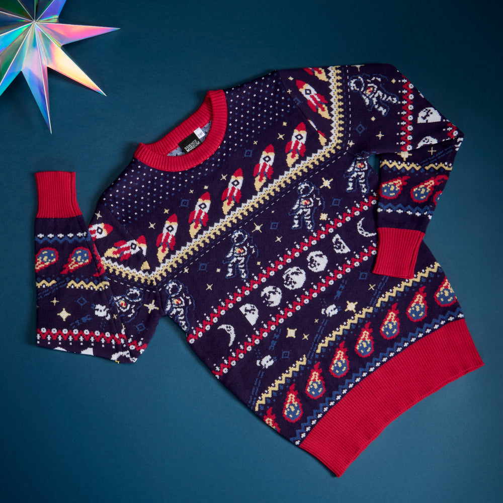 Science Museum Kids' Space Christmas Jumper Clothing - Science Museum Shop