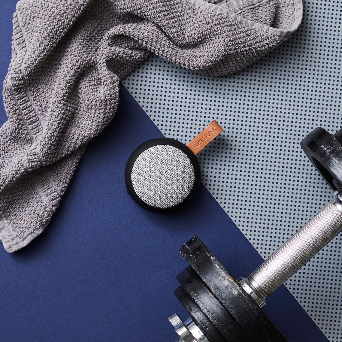 Kreafunk aGO 2 Fabric Bluetooth Speaker - Black Home Tech - Science Museum Shop