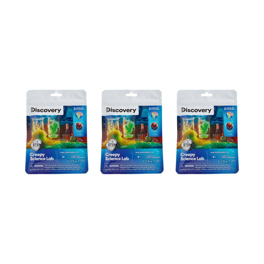 Discovery Creepy Science Lab Set of 3 Experiments - Science Museum Shop