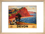 'Devon', GWR poster, 1936. art print small natural Art Print - Science Museum Shop
