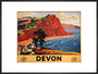 'Devon', GWR poster, 1936. art print extra large black Art Print - Science Museum Shop
