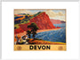 'Devon', GWR poster, 1936. art print extra large white Art Print - Science Museum Shop