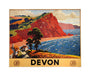 'Devon', GWR poster, 1936. unstretched canvas medium none Art Print - Science Museum Shop