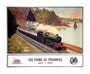 '100 Years of Progress, 1835-1935', GWR poster, 1935. unstretched canvas extra large none Art Print - Science Museum Shop
