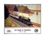 '100 Years of Progress, 1835-1935', GWR poster, 1935. unstretched canvas large none Art Print - Science Museum Shop