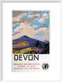 'Devon' GWR poster, 1937. art print medium white Art Print - Science Museum Shop