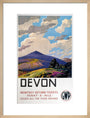 'Devon' GWR poster, 1937. art print medium natural Art Print - Science Museum Shop
