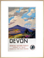 'Devon' GWR poster, 1937. art print extra large natural Art Print - Science Museum Shop