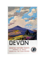 'Devon' GWR poster, 1937. art print small none Art Print - Science Museum Shop