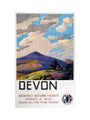 'Devon' GWR poster, 1937. art print medium none Art Print - Science Museum Shop