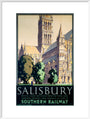 'Salisbury', SR poster, 1932. art print extra large white Art Print - Science Museum Shop
