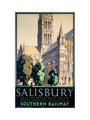 'Salisbury', SR poster, 1932. art print medium none Art Print - Science Museum Shop