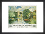 Hemingford Grey, Huntingdonshire, BR poster, c 1950s. art print small black Art Print - Science Museum Shop