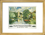 Hemingford Grey, Huntingdonshire, BR poster, c 1950s. art print small gold Art Print - Science Museum Shop
